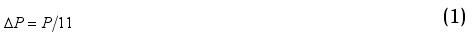 式（1）